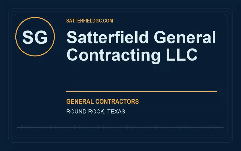 Satterfield General Contracting LLC in Round Rock, Texas