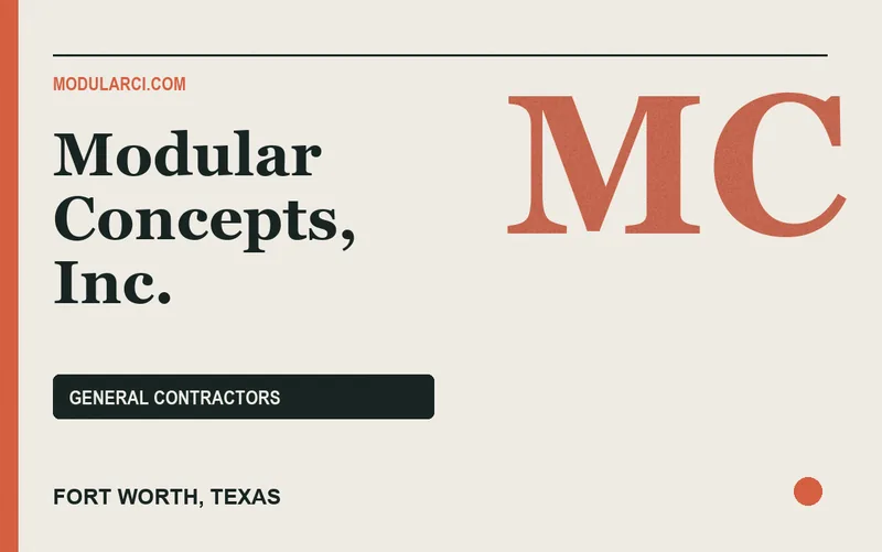 Modular Concepts, Inc. in Fort Worth, Texas