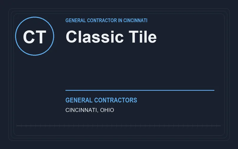Classic Tile in Cincinnati, Ohio