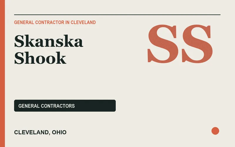 Skanska Shook in Cleveland, Ohio