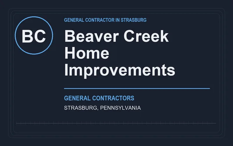 Beaver Creek Home Improvements in Strasburg, Pennsylvania