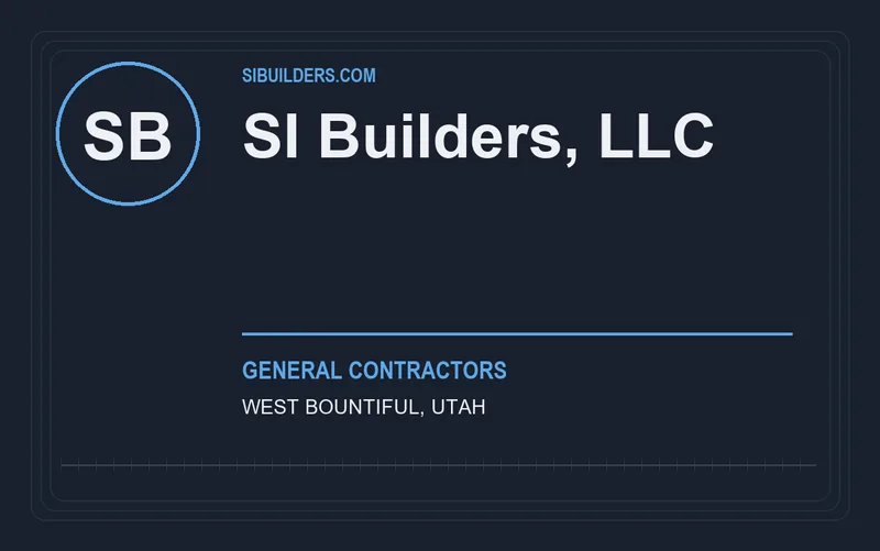 SI Builders, LLC in West Bountiful, Utah