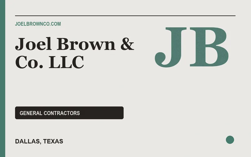 Joel Brown & Co. LLC in Dallas, Texas