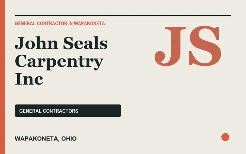 John Seals Carpentry Inc in Wapakoneta, Ohio