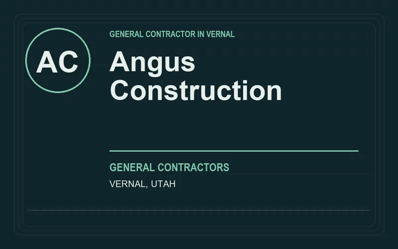 Angus Construction in Vernal, Utah