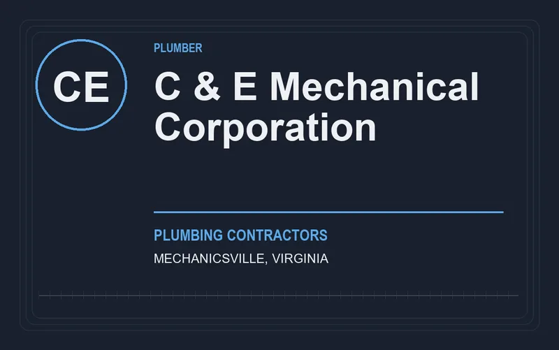 C & E Mechanical Corporation in Mechanicsville, Virginia