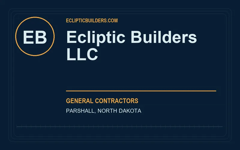 Ecliptic Builders LLC in Parshall, North Dakota
