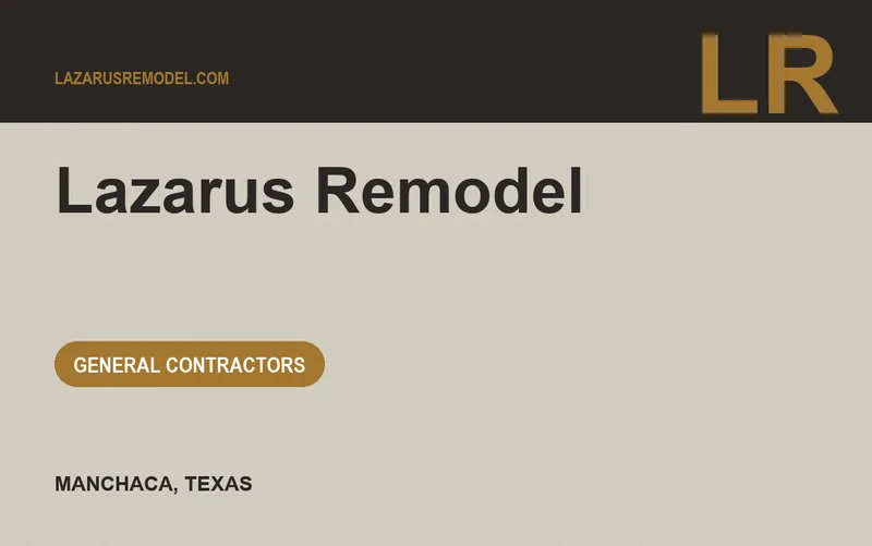 Lazarus Remodel in Manchaca, Texas
