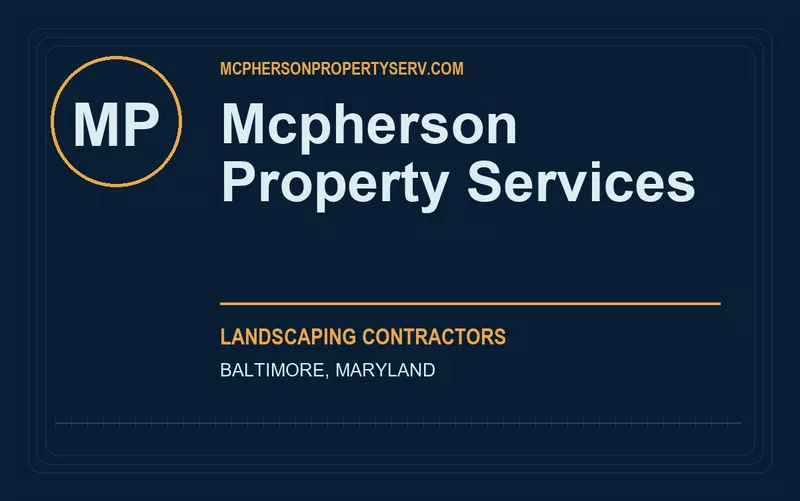 Mcpherson Property Services in Baltimore, Maryland