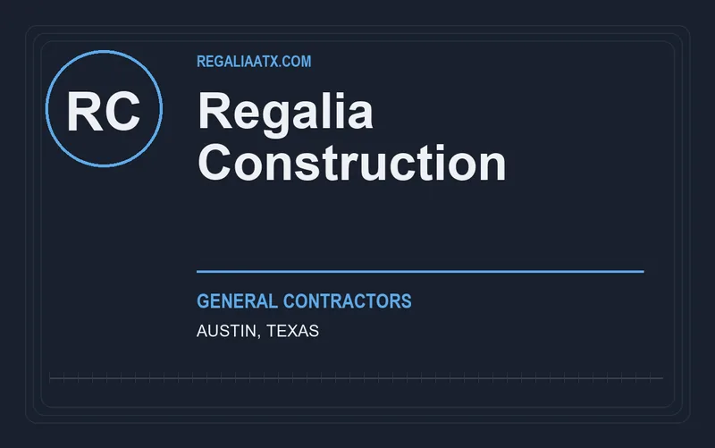 Regalia Construction in Austin, Texas