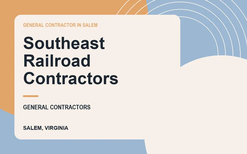 Southeast Railroad Contractors in Salem, Virginia
