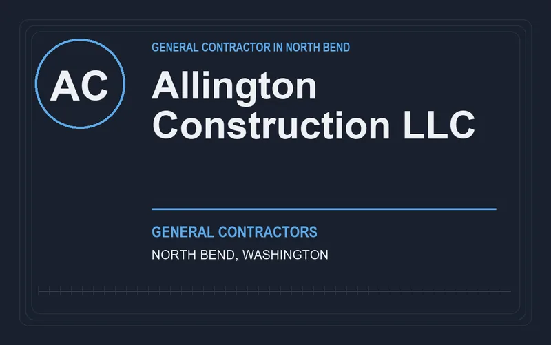 Allington Construction LLC in North Bend, Washington