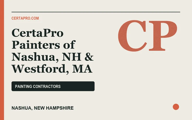 CertaPro Painters of Nashua, NH & Westford, MA in Nashua, New Hampshire