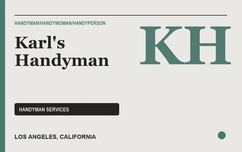Karl's Handyman in Los Angeles, California