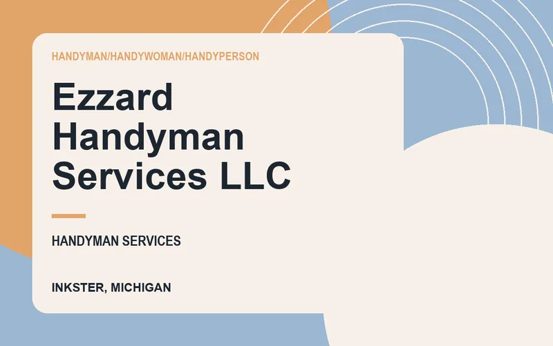 Ezzard Handyman Services LLC in Inkster, Michigan