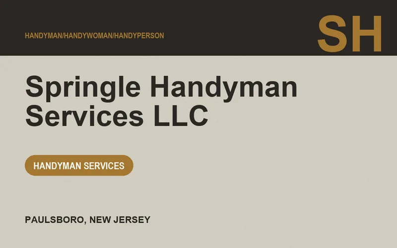 Springle Handyman Services LLC in Paulsboro, New Jersey