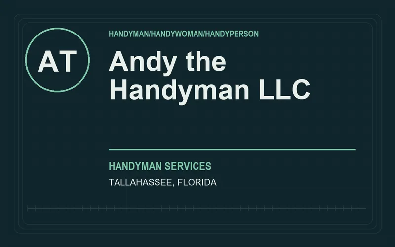 Andy the Handyman LLC in Tallahassee, Florida