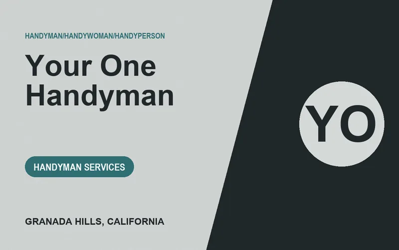 Your One Handyman in Granada Hills, California