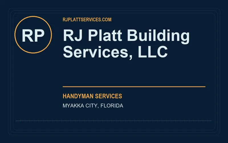 RJ Platt Building Services, LLC in Myakka City, Florida