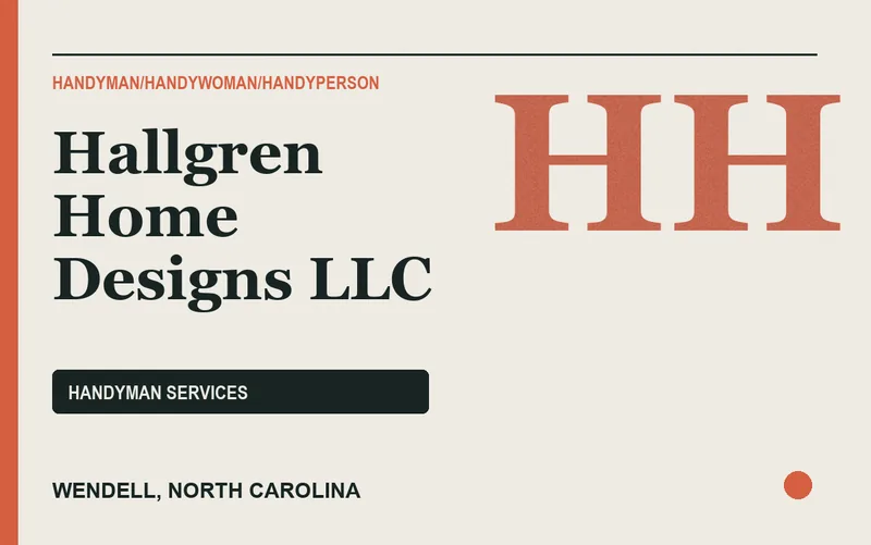 Hallgren Home Designs llc in Wendell, North Carolina