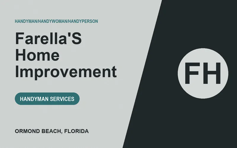 farella's home improvement in Ormond Beach, Florida