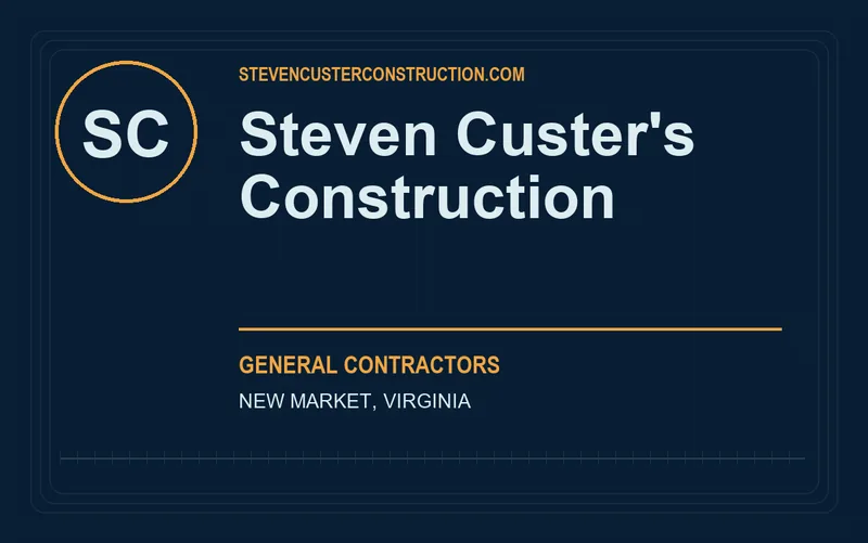Steven Custer's Construction in New Market, Virginia