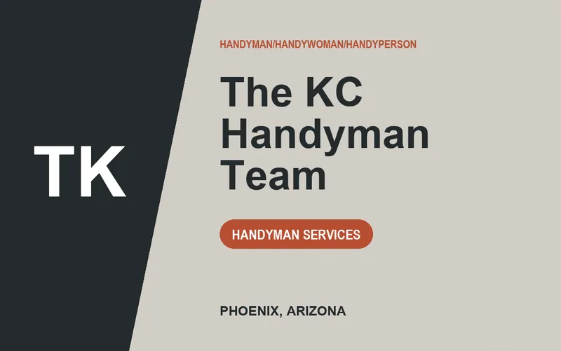 The KC Handyman Team in Phoenix, Arizona