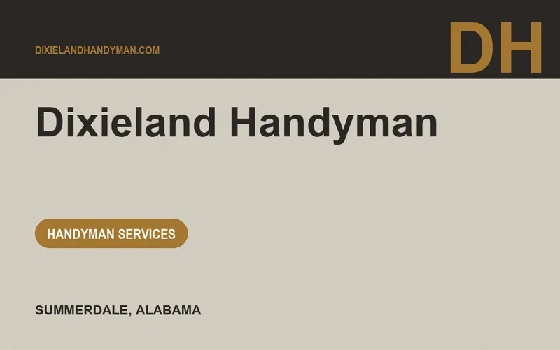 Dixieland Handyman in Summerdale, Alabama