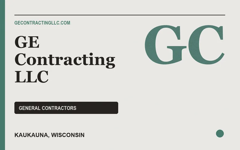 GE Contracting LLC in Kaukauna, Wisconsin