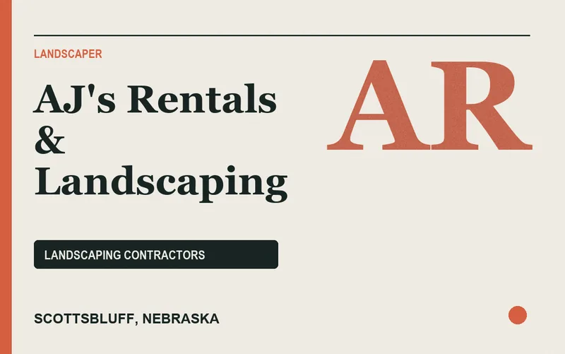 AJ's Rentals & Landscaping in Scottsbluff, Nebraska