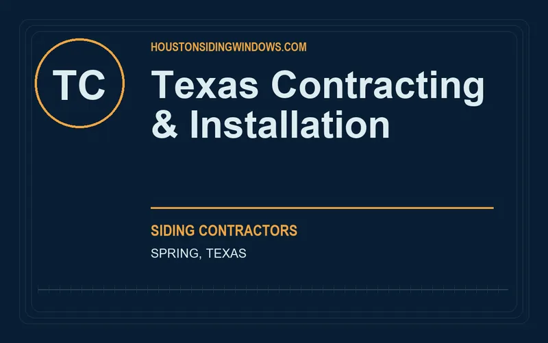 Texas Contracting & Installation in Spring, Texas