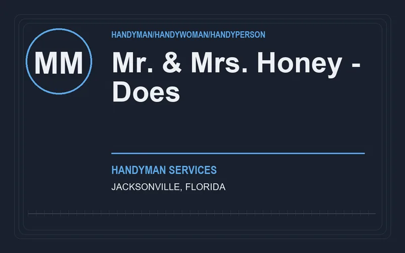 Mr. & Mrs. Honey - Does in Jacksonville, Florida