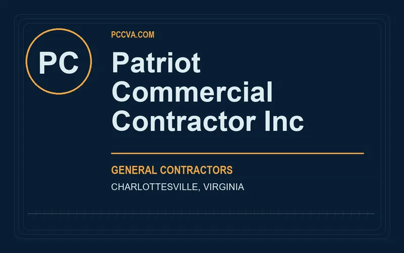 Patriot Commercial Contractor Inc in Charlottesville, Virginia
