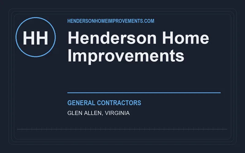Henderson Home Improvements in Glen Allen, Virginia