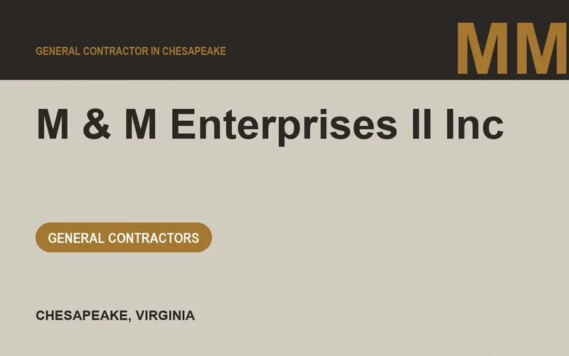 M & M Enterprises II Inc in Chesapeake, Virginia