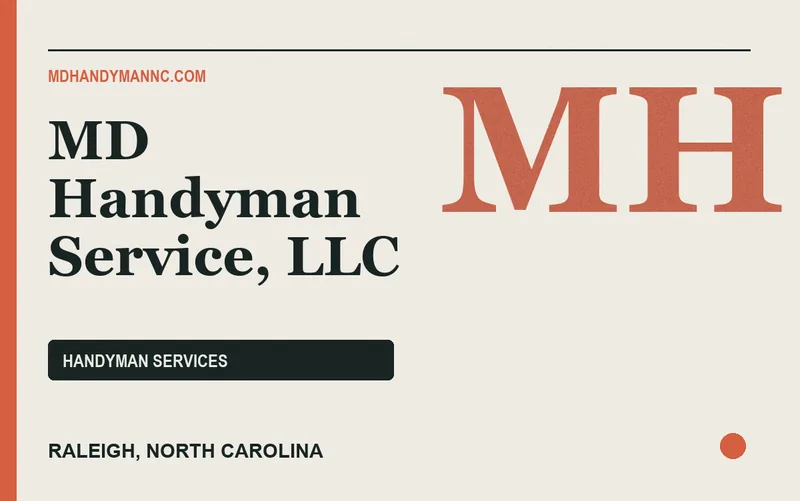 MD Handyman Service, LLC in Raleigh, North Carolina
