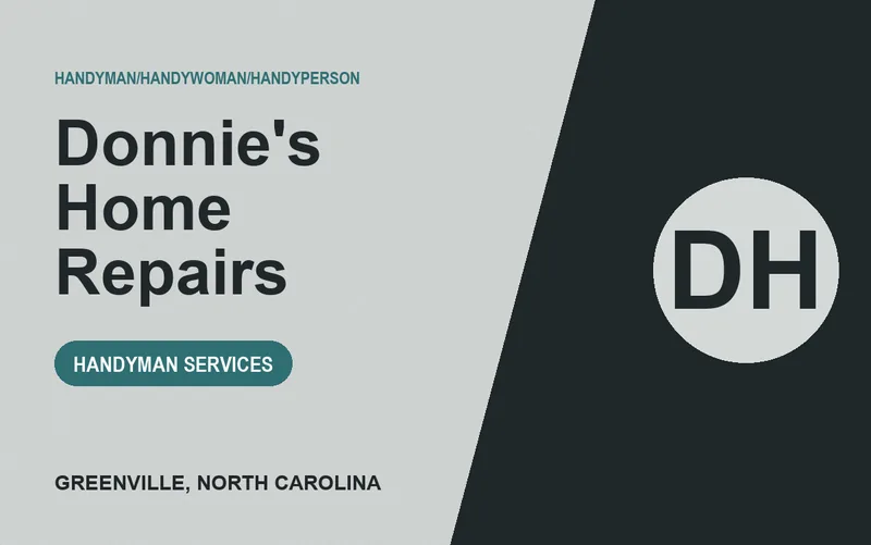 Donnie's Home Repairs in Greenville, North Carolina