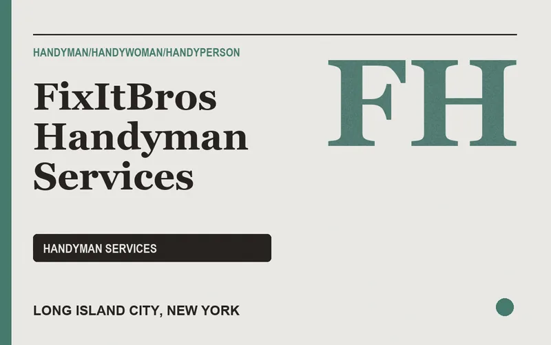 FixItBros Handyman Services in Long Island City, New York