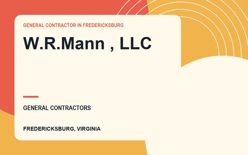 W.R.Mann , LLC in Fredericksburg, Virginia
