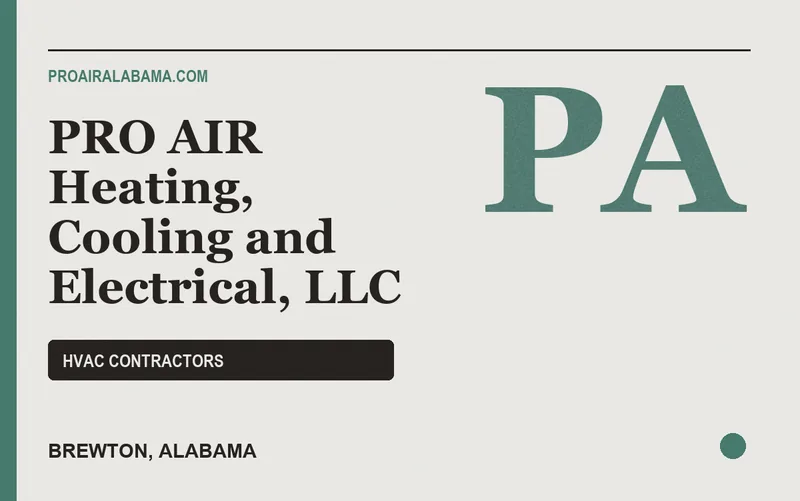 PRO AIR Heating, Cooling and Electrical, LLC in Brewton, Alabama