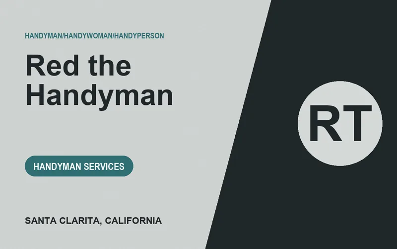Red the Handyman in Santa Clarita, California