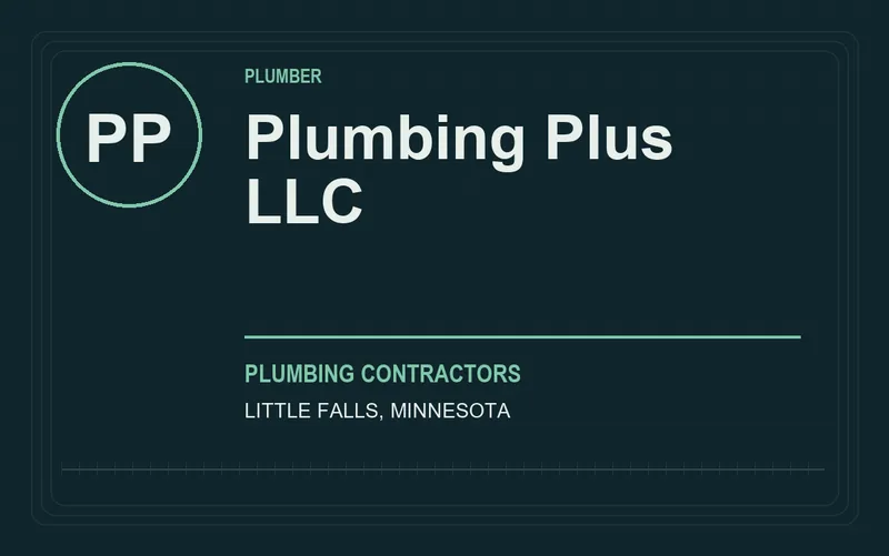 Plumbing Plus LLC in Little Falls, Minnesota