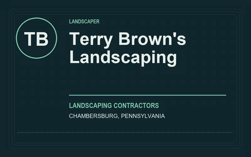 Terry Brown's Landscaping in Chambersburg, Pennsylvania