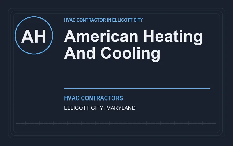 American Heating And Cooling in Ellicott City, Maryland