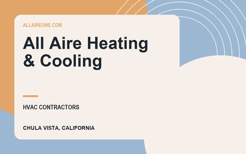 All Aire Heating & Cooling in Chula Vista, California