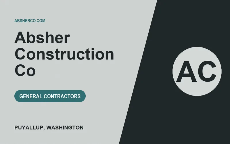 Absher Construction Co in Puyallup, Washington