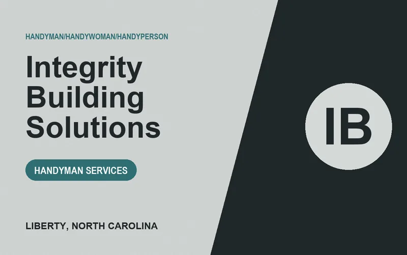 Integrity Building Solutions in Liberty, North Carolina