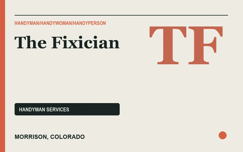The Fixician in Morrison, Colorado