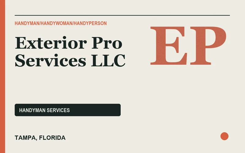 Exterior Pro Services llc in Tampa, Florida