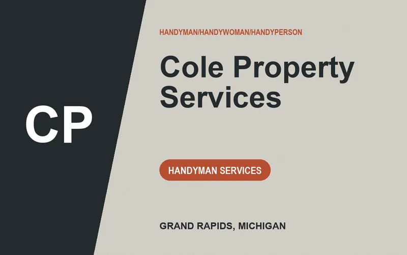 Cole Property Services in Grand Rapids, Michigan